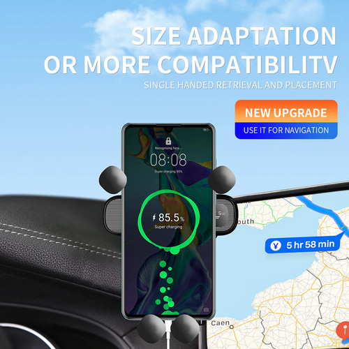 Wireless charging car phone - wireless,
