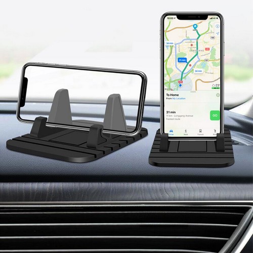 Black car dashboard mount - black,