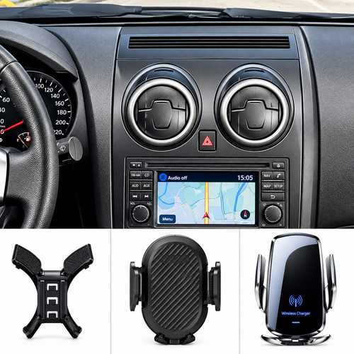 Wireless charging car phone - wireless,
